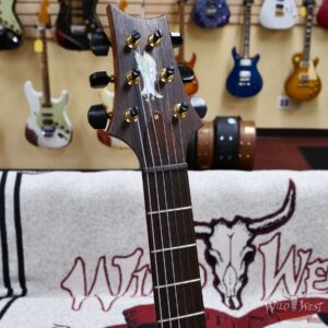 Paul Reed Smith PRS Private Stock # 11317 Custom 24 Piezo Stoptail Maple Burl Top Madagascar Rosewood Fingerboard Bonnie Pink 7.80 lbs - Image 7