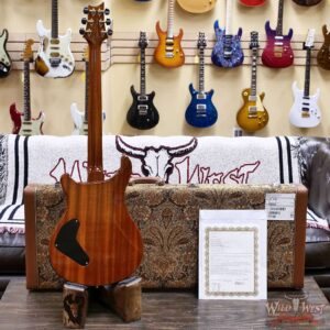 Paul Reed Smith PRS Private Stock # 11320 Custom 24 Piezo Stoptail Burl Maple Top Madagascar Rosewood Fingerboard Bahamian Blue 7.95 lbs - Image 10