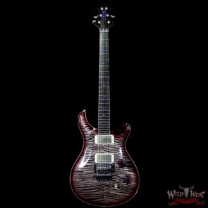 PRS PS4605 Private Stock “Vampire Floyd” Flame Custom 24 Ebony Fretboard Charcoal Purple Smoke Burst - Image 5