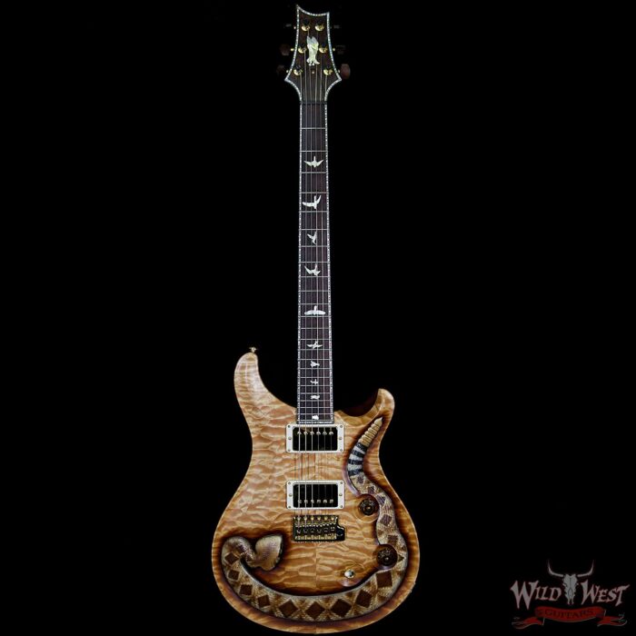PRS Private Stock Wild West Exclusive Custom 24 Snake LTD #5 of 6 Hand Carved Quilt Maple Top - Image 5