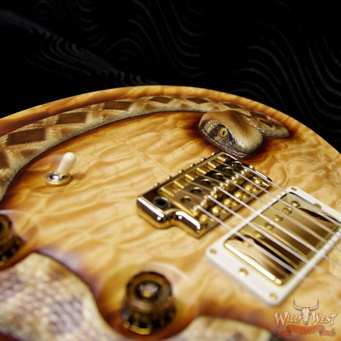 PRS Private Stock Wild West Exclusive Custom 24 Snake LTD #5 of 6 Hand Carved Quilt Maple Top - Image 17