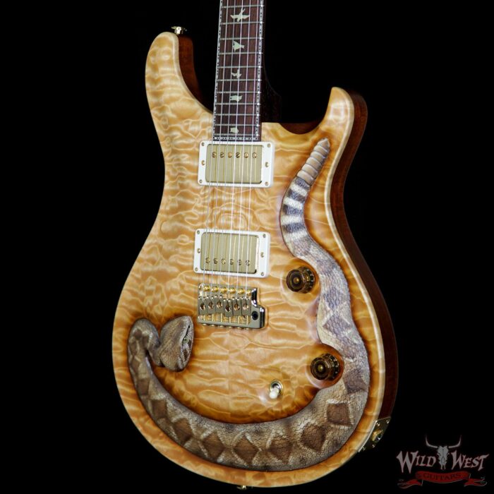 PRS Private Stock PS6691 Wild West Snake Custom 24 LTD #1 of 6 Quilt Top Rosewood Board and Neck - Image 2