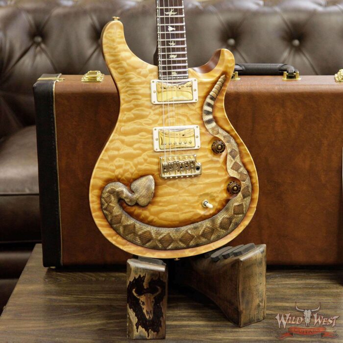 PRS Private Stock PS6691 Wild West Snake Custom 24 LTD #1 of 6 Quilt Top Rosewood Board and Neck - Image 16