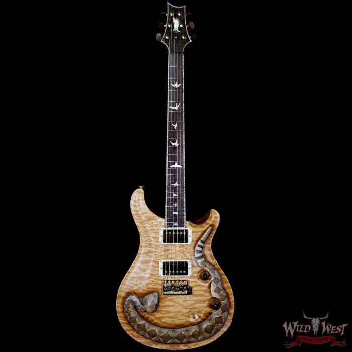 PRS Private Stock PS6691 Wild West Snake Custom 24 LTD #1 of 6 Quilt Top Rosewood Board and Neck - Image 5