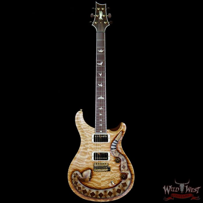 PRS Private Stock Wild West Exclusive Custom 24 Snake LTD # 6 of 6 Hand Carved Quilt Maple Top - Image 7