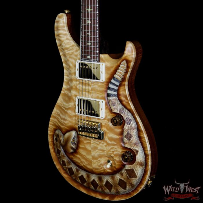 PRS Private Stock Wild West Exclusive Custom 24 Snake LTD # 6 of 6 Hand Carved Quilt Maple Top - Image 4