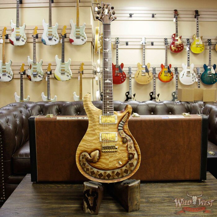 PRS Private Stock Wild West Exclusive Custom 24 Snake LTD # 6 of 6 Hand Carved Quilt Maple Top - Image 13