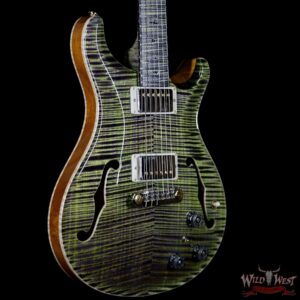 PRS Private Stock PS6701 Hollowbody II Piezo HBII Flame Maple Top Back Neck & Fretboard Joker Purple - Image 4