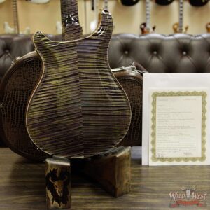 PRS Private Stock PS6701 Hollowbody II Piezo HBII Flame Maple Top Back Neck & Fretboard Joker Purple - Image 16