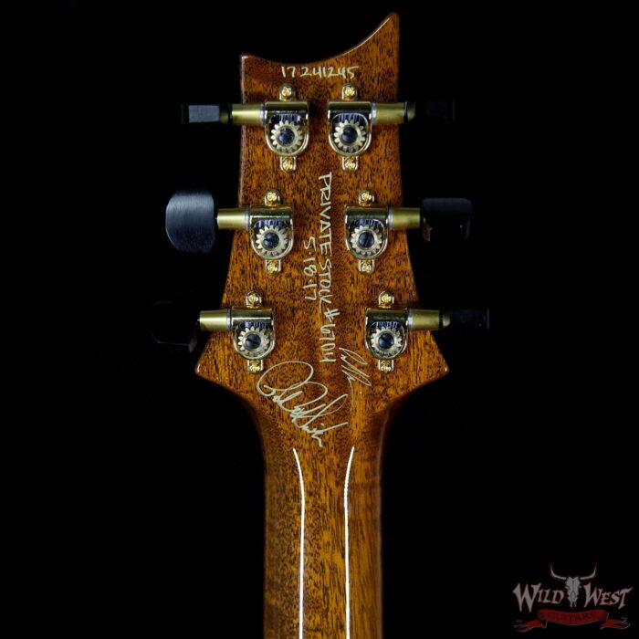 PRS Private Stock PS6704 Quilt Maple Top Custom 22 Original “Tree of Life” Inlay Tiger Eye - Image 10