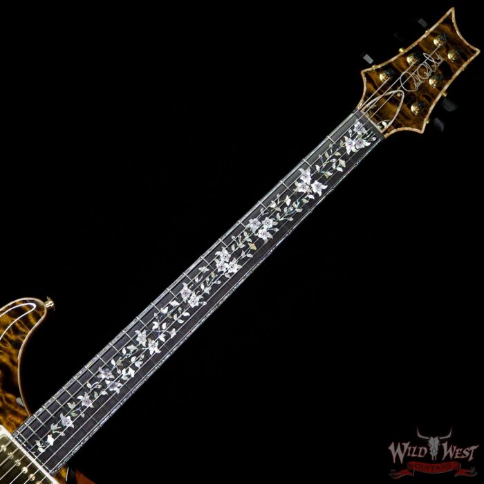 PRS Private Stock PS6704 Quilt Maple Top Custom 22 Original “Tree of Life” Inlay Tiger Eye - Image 9