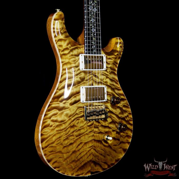 PRS Private Stock PS6705 Custom 24 Quilt Maple Top Original “Tree of Life” Inlay Dirty Blonde - Image 4