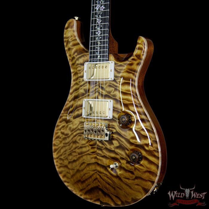 PRS Private Stock PS6705 Custom 24 Quilt Maple Top Original “Tree of Life” Inlay Dirty Blonde - Image 2