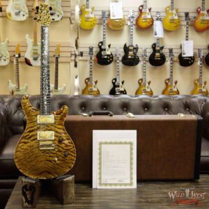 PRS Private Stock PS6705 Custom 24 Quilt Maple Top Original “Tree of Life” Inlay Dirty Blonde - Image 12