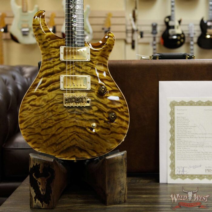 PRS Private Stock PS6705 Custom 24 Quilt Maple Top Original “Tree of Life” Inlay Dirty Blonde - Image 13