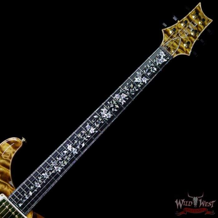 PRS Private Stock PS6705 Custom 24 Quilt Maple Top Original “Tree of Life” Inlay Dirty Blonde - Image 9
