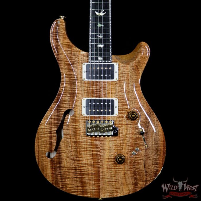 PRS Private Stock 7042 Custom 24/08 Semi-Hollow Tasmanian Blackwood Top Sapele Back Tulip Neck Ebony - Image 3