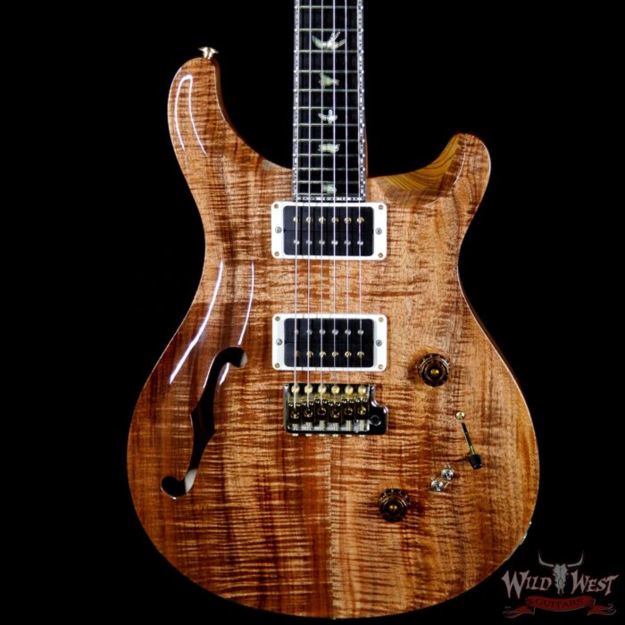 PRS Private Stock 7043 Custom 24-08 Semi-Hollow Tasmanian Blackwood Top Tulip Neck Ebony Fretboard Natural - Image 3