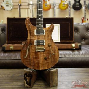 PRS Private Stock 7043 Custom 24-08 Semi-Hollow Tasmanian Blackwood Top Tulip Neck Ebony Fretboard Natural - Image 15