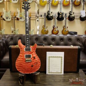 PRS Private Stock 7047 Custom 24/08 Quilt Top Swamp Ash Middle Sapele Back Tulip Neck Salmon Finish - Image 13