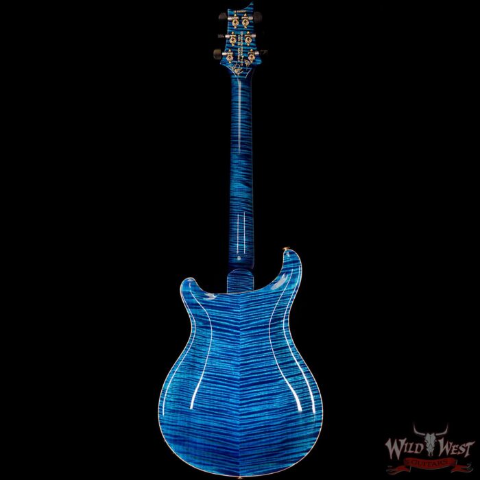 PRS Private Stock #7157 Hollowbody II HBII Brazilian Rosewood Top & Board Flame Maple Back and Neck Aquamarine - Image 5