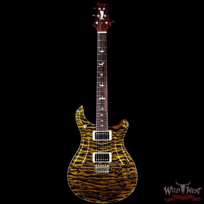 PRS Private Stock #7161 McCarty 594 Trem Quilt Top Flame Neck Cocobolo Fretboard Tiger Eye - Image 4