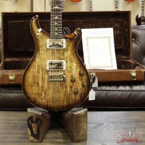PRS Private Stock 7163 McCarty 594 Trem Spalted Maple Top Flame Neck Cocobolo Fretboard Natural - Image 14