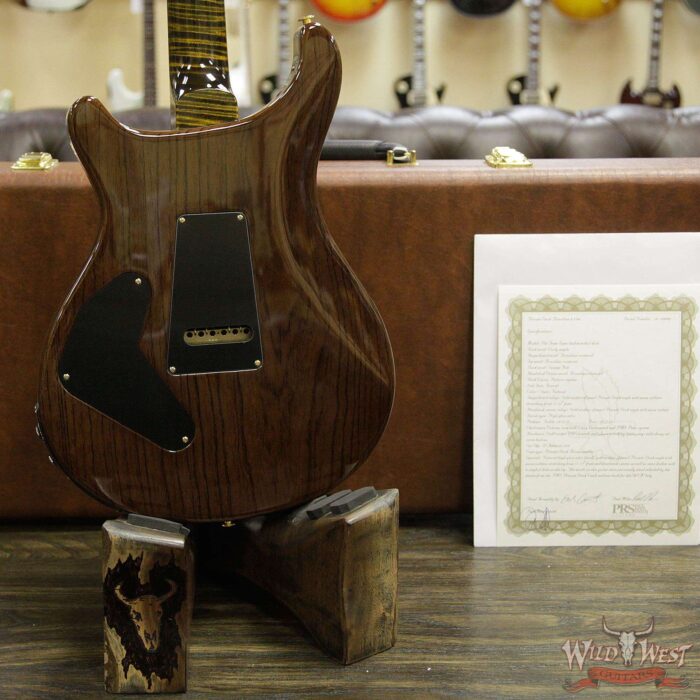 PRS Private Stock #7169 Custom 24 Piezo Semi-Hollow Brazilian Rosewood Top & Board Flame Maple Neck Natural - Image 15