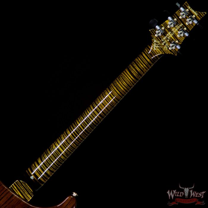 PRS Private Stock #7169 Custom 24 Piezo Semi-Hollow Brazilian Rosewood Top & Board Flame Maple Neck Natural - Image 8