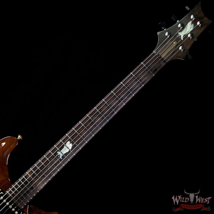PRS Private Stock #7169 Custom 24 Piezo Semi-Hollow Brazilian Rosewood Top & Board Flame Maple Neck Natural - Image 7