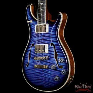 PRS Private Stock #7240 Limited Edition Hollowbody II McCarty 594 Flame Mahogany Neck Aqua Violet Smoked Burst - Image 2