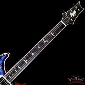 PRS Private Stock #7240 Limited Edition Hollowbody II McCarty 594 Flame Mahogany Neck Aqua Violet Smoked Burst - Image 9