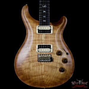 PRS Private Stock #7471 McCarty 594 Trem Semi-Hollow Cedar Top African Blackwood Fingerboard Natural with Light Smoked Burst - Image 3