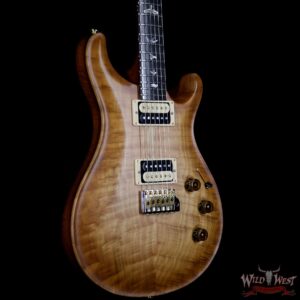 PRS Private Stock #7471 McCarty 594 Trem Semi-Hollow Cedar Top African Blackwood Fingerboard Natural with Light Smoked Burst - Image 4