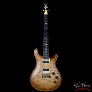 PRS Private Stock #7471 McCarty 594 Trem Semi-Hollow Cedar Top African Blackwood Fingerboard Natural with Light Smoked Burst - Image 5