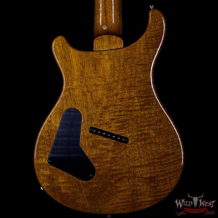 PRS Private Stock #7476 Custom 24 7-String Fanned Fret Redwood Burl Top Brazilian Rosewood Board Natural - Image 7