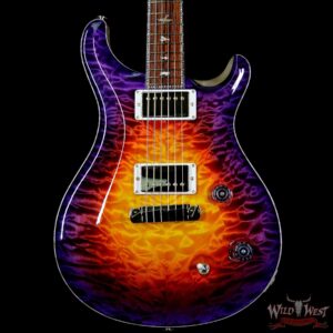 PRS Private Stock #7477 Violin II Quilt Maple Top Honduran Rosewood Neck Cocobolo Board Indian Ocean Sunset Glow - Image 3