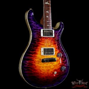 PRS Private Stock #7477 Violin II Quilt Maple Top Honduran Rosewood Neck Cocobolo Board Indian Ocean Sunset Glow - Image 4