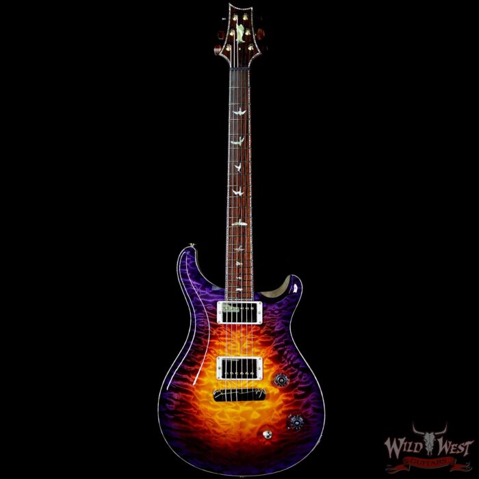 PRS Private Stock #7477 Violin II Quilt Maple Top Honduran Rosewood Neck Cocobolo Board Indian Ocean Sunset Glow - Image 5