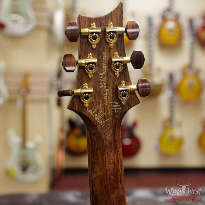 PRS Private Stock #7477 Violin II Quilt Maple Top Honduran Rosewood Neck Cocobolo Board Indian Ocean Sunset Glow - Image 10