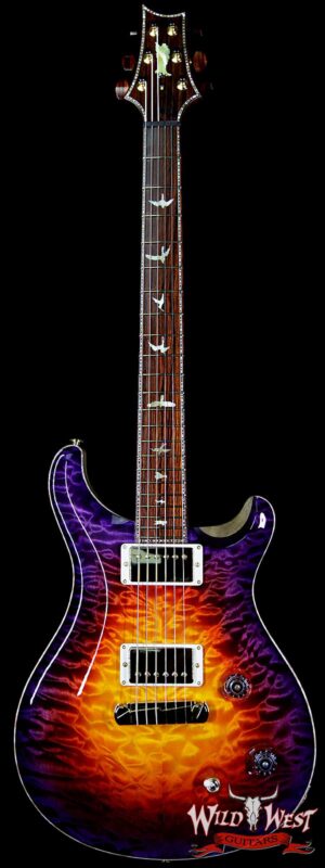 PRS Private Stock #7477 Violin II Quilt Maple Top Honduran Rosewood Neck Cocobolo Board Indian Ocean Sunset Glow