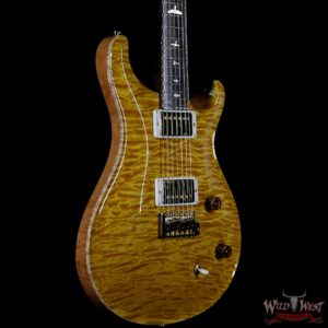PRS Private Stock #7478 Violin II 1-Piece Quilt Maple Top Madrone Burl Back Ziricote Neck & Board Honey Gold - Image 4