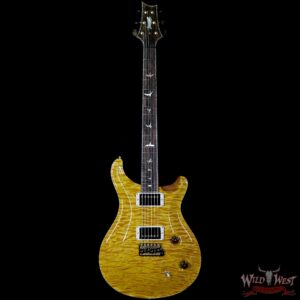 PRS Private Stock #7478 Violin II 1-Piece Quilt Maple Top Madrone Burl Back Ziricote Neck & Board Honey Gold - Image 5