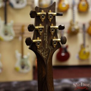 PRS Private Stock #7478 Violin II 1-Piece Quilt Maple Top Madrone Burl Back Ziricote Neck & Board Honey Gold - Image 10