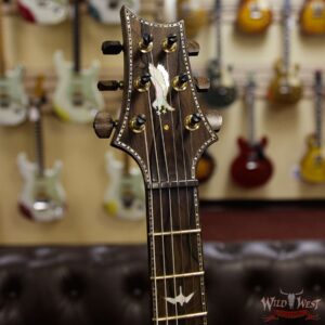 PRS Private Stock #7478 Violin II 1-Piece Quilt Maple Top Madrone Burl Back Ziricote Neck & Board Honey Gold - Image 8