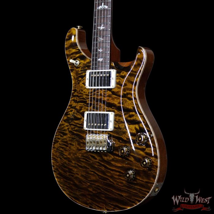 PRS Private Stock # 7480 McCarty 594 Trem 1-Piece Quilt Maple Top Brazilian Rosewood Board Tiger Eye - Image 2