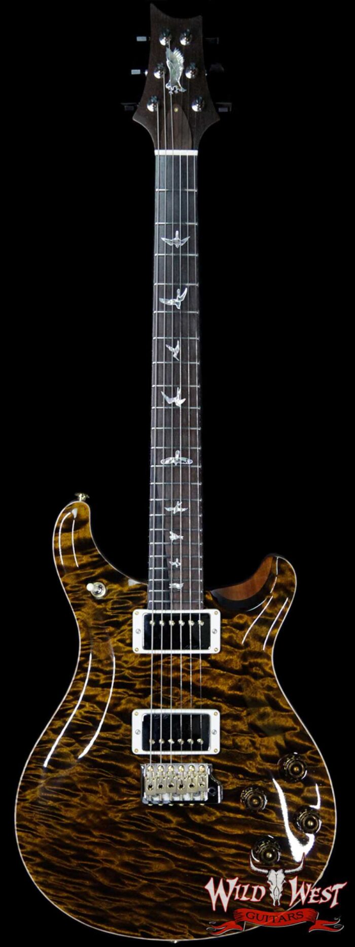 PRS Private Stock # 7480 McCarty 594 Trem 1-Piece Quilt Maple Top Brazilian Rosewood Board Tiger Eye - Image 1