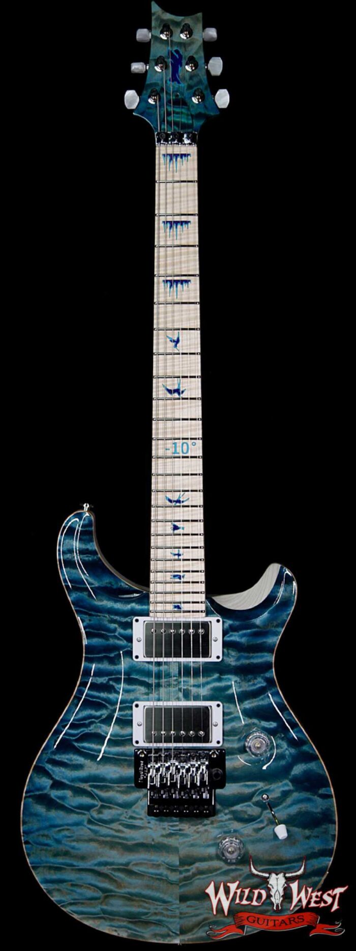 PRS Private Stock #7820 Custom 24 Retro Floyd Rose Snow Miser - Image 1