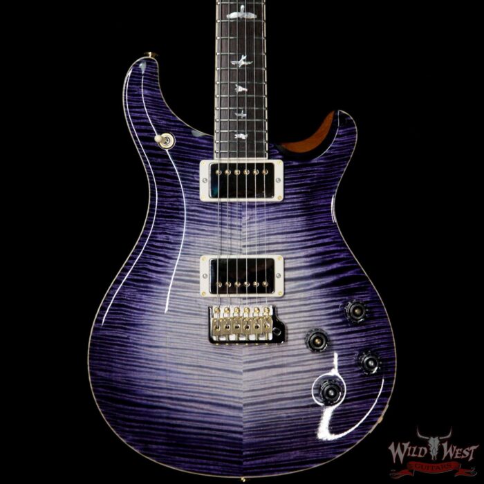 PRS Private Stock # 7826 McCarty 594 Trem Flame Top Brazilian Rosewood Board Purple Mist Glow - Image 3