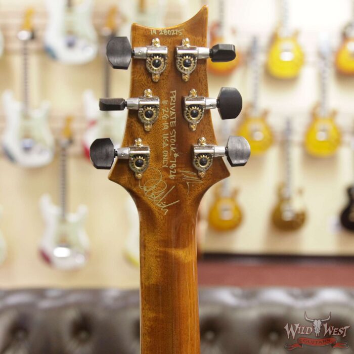 PRS Private Stock # 7826 McCarty 594 Trem Flame Top Brazilian Rosewood Board Purple Mist Glow - Image 9